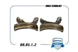 Колодки задние BR.BS.1.2