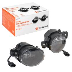 Фара светодиод., четкая свет. граница, 30Вт, Бел., 120х85х120мм, кмпл. 2 шт. (ALED090)