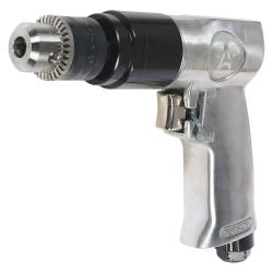 Дрель пневматическая ДП1, 1800 об/мин с реверсом, с оснасткой 16 пр., кейс (ATBR102)