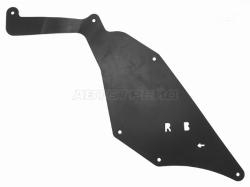 Защита арки Toyota Hilux Pick Up 15- / Fortuner 15- (Сзади/ Справа=Слева)