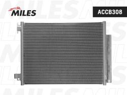 Конденсер RENAULT LOGAN 1.6/1.5D / DUSTER 1.5D M/T 12- ACCB308