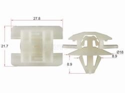 Клипса молдинга (1 шт.)