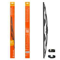 Щетка стеклоочистителя каркас 530мм (21") 2 адаптера (AWB-K-530)