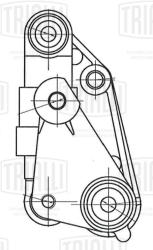 Ролик привод. ремня для а/м BMW 5 E39 (95-) 2.0i/2.2i/2.5i/2.8i/3.0i (с натяж. мех.) гидрав. (CM 5497)