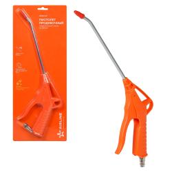 Пистолет продувочный пневматический пластик L=200мм (ATBU018)