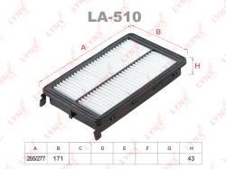 Фильтр воздушный HYUNDAI Tucson(TLE) 1.6-2.0D 15> LA-510