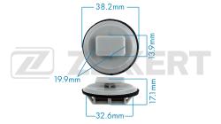 Клипса крепёжная Mazda (миним. кол-во заказа 10 шт) be-2685