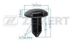 Клипса крепёжная Toyota (миним. кол-во заказа 10 шт) be-2862