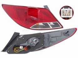 Фонарь задний Hyundai Solaris 14-17 (Слева/ 4D SED)