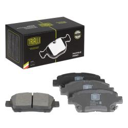 TRIALLI PF 1905 Колодки тормозные дисковые передние для автомобилей Toyota Corolla (01-) / Yaris (99-) / BYD F3 (05-) с тормозной системой Akebono