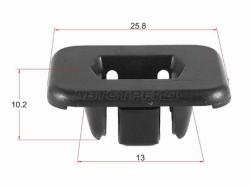 Клипса решетки NISSAN (1 шт.)