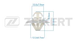 Клипса крепёжная VAG (миним. кол-во заказа 10 шт) be-3649