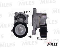 AG00088 Натяжитель ремня приводного PEUGEOT 206/307/406 2.0/2.2