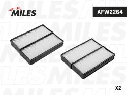 AFW2264 Фильтр салона HYUNDAI SANTA FE 03- (упак.2шт.)