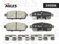 E410056 Колодки тормозные CHEVROLET CRUZE 09-/ORLANDO/OPEL ASTRA J 10- зад. LowMetallic