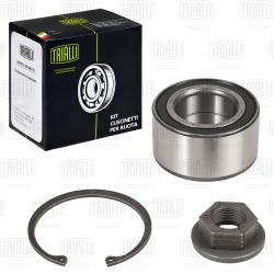 Подшипник ступицы для а/м Ford Focus I (98-)/Fiesta (01-) без ABS перед. (кмпл:подш./гайка/кольцо) (CS 1078)