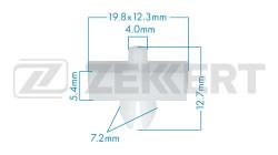 Клипса крепёжная BMW Mini (миним. кол-во заказа 10 шт) be-3663