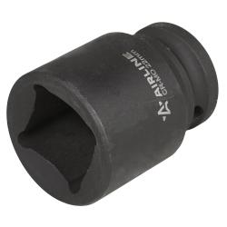 Головка ударная торцевая 1/2"DR четырехгранная 22мм, L=50мм (ATAS911)