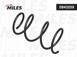 DB43209 Пружина подвески TOYOTA COROLLA 00-08 передняя