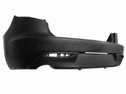 Бампер задний Mazda 3 08-11 / Axela 09-11 (Под одну трубу/ 4D SED)