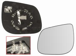 Полотно зеркала Kia Picanto 11-17 (Слева/ Обогрев/ сферическое)