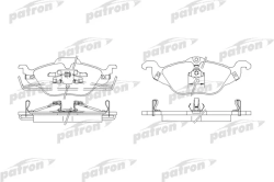 PBP1293 Колодки тормозные дисковые