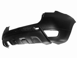 Бампер задний Renault Duster 15-21 (С отверстием под крюк/ Под одну трубу)