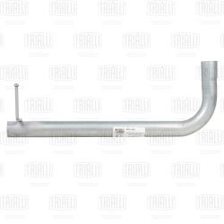 Труба выхлопная для а/м ГАЗ 2705 (дв. ЗМЗ-402, 406) (алюм. сталь) (EMP 0307)