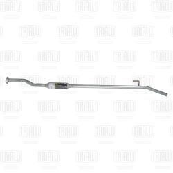 Глушитель для а/м Renault Symbol I/II (00-/08-) доп. (резонатор) (алюм. сталь) (EAM 0907)