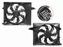 Диффузор радиатора в сборе HYUNDAI SANTA FE 2,4 12-