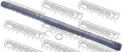 ПОЛУОСЬ ЛЕВАЯ 30x453x30 (MITSUBISHI LANCER CY 2007-) FEBEST 0412-cy2mtlh