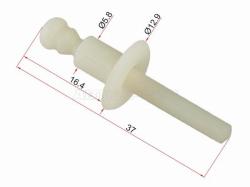 Клипса заклепка пластиковая (1 шт.)