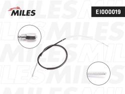 EI000019 Трос ручного тормоза VW PASSAT 1628мм зад.