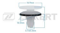 Клипса крепёжная Hyundai Kia (миним. кол-во заказа 10 шт) be-3450