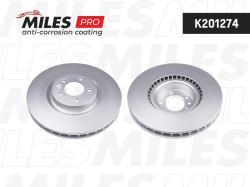 Диск тормозной LAND ROVER RANGE ROVER SPORT 5.0 09- пер.вент.D 380мм.с покрытием K201274