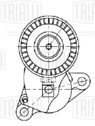 Ролик привод. ремня для а/м Ford Focus III (11-) 1.0T (с натяж. мех.) (CM 5726)