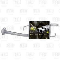 Глушитель для а/м Toyota Corolla (01-) 1.4i/1.6i хетчбек осн. (алюм. сталь) (EMM 1903)