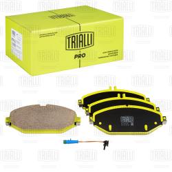 Колодки торм. для а/м Mercedes E (W213) (16-) диск. перед. (кмпл. с датч.) (керам.) (PF 4402CR) PRO