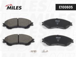 E100605 Колодки тормозные SUZUKI SX4 13-/VITARA 15- передние SemiMetallic