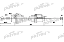 PDS0425 Полуось