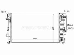 Радиатор Mercedes-Benz Viano 03-14 / Vito 03-14