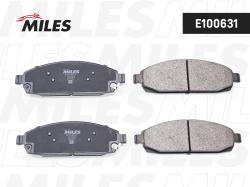 E100631 Колодки тормозные JEEP COMMANDER 05-/GRAND CHEROKEE 00- передние SemiMetallic