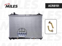 ACRB199 Радиатор TOYOTA COROLLA 1.3-1.8 (паяный) 93-02