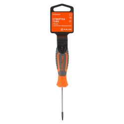 Отвертка TORX TX8x60, магнитный наконечник, пласт.подвес (ATBX004)