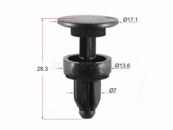 Клипса решетки радиатора HONDA (1 шт.)