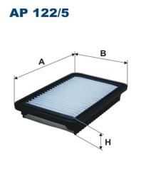 Фильтр воздушный KIA PICANTO 1.0/1.2 11- AP 122/5