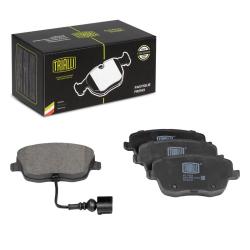 TRIALLI PF 4383 Колодки тормозные дисковые для автомобилей Skoda Fabia (07-) / VW Polo (05-) передние в комплекте с датчиком