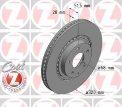 Тормозной диск перед. вент MAZDA CX-9 370440520