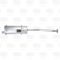 Глушитель для а/м ГАЗель Бизнес (3221) дв. 4216 Евро-3,4 осн. + хомуты (алюм. сталь) (EMM 0308)