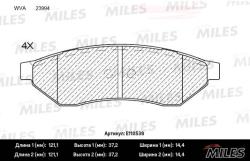 E110538 Колодки тормозные CHEVROLET EPICA 05-/EVANDA 02-/MAGNUS 99- задние SemiMetallic